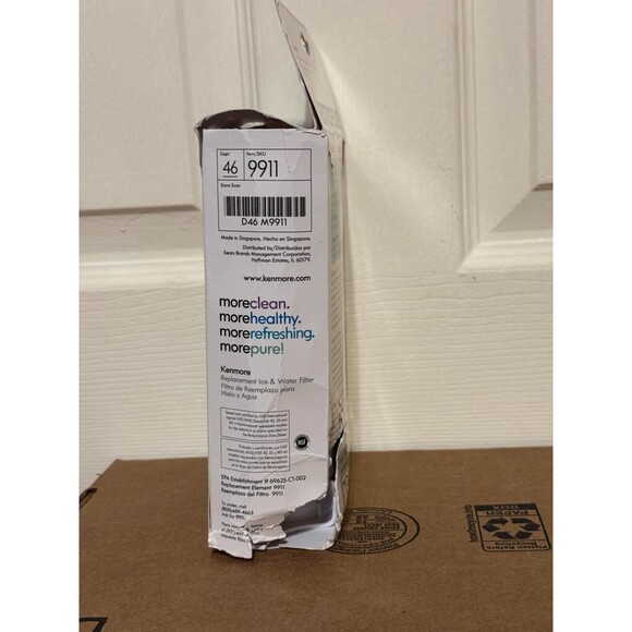 Kenmore 9911 Refrigerator Water Filter, 1 Count (Pack of 1), White - Picture 2 of 3